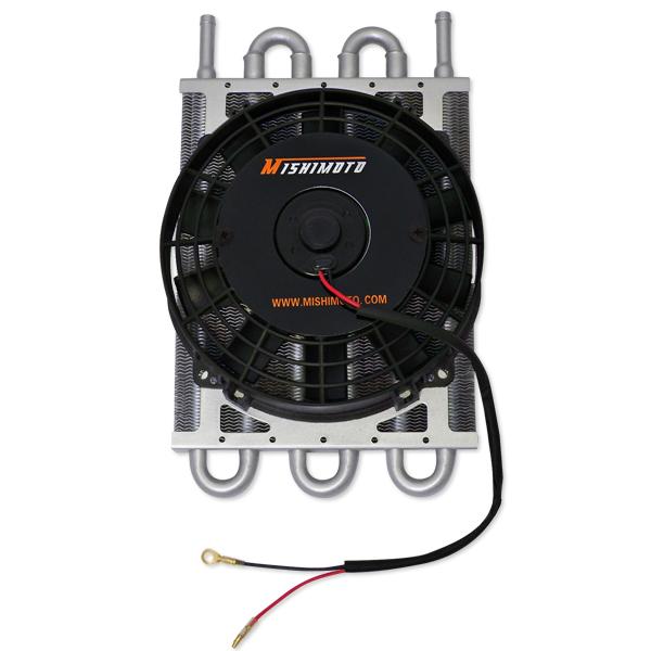 Mishimoto Heavy Duty Transmission Cooler w/ Electric Fan - MMOC-F
