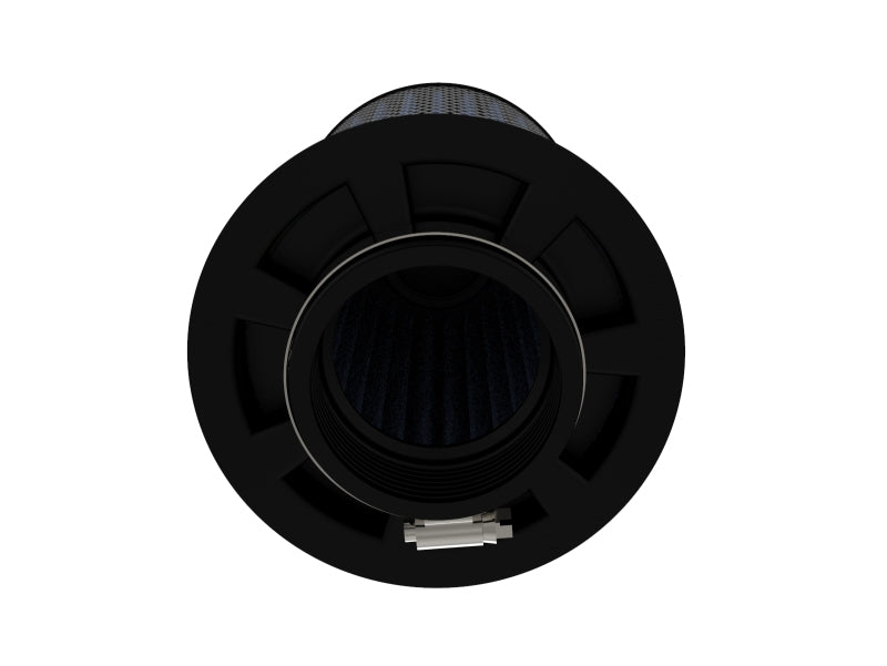 aFe MagnumFLOW Air Filter - Pro 5R 2.5 Inlet x 4.5in B x 4.5in T x 7in H (Inv) - 24-91151