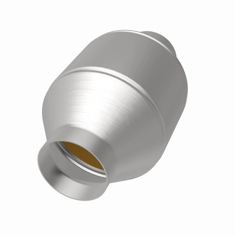 MagnaFlow Univ Cat Conv 2.5in Inlet/Outlet Center/Center Round 3in Body L x 5in W x 8.75in Overall L - 51656