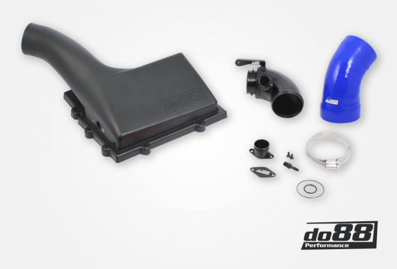 do88 VAG 1.8 2.0 TSI (MQB) V1 Intake System w/Inlet Pipe Blue Hose - LF-120-B-130