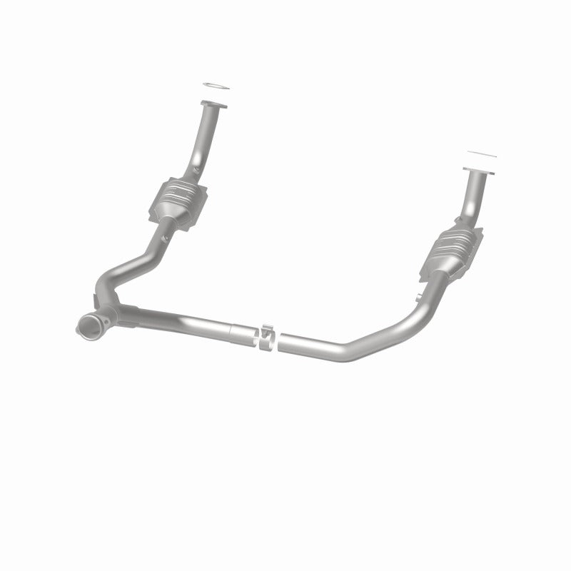 MagnaFlow DF Cat. Conv 95-99 Range Rover 4.0/4.6L GEMS Y-Pipe Assembly *NOT FOR SALE IN CALIFORNIA* - 93694