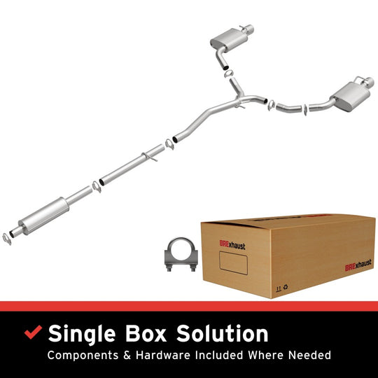 BRExhaust 16-19 Ford Explorer 3.5L Exhaust Kit - 106-0943