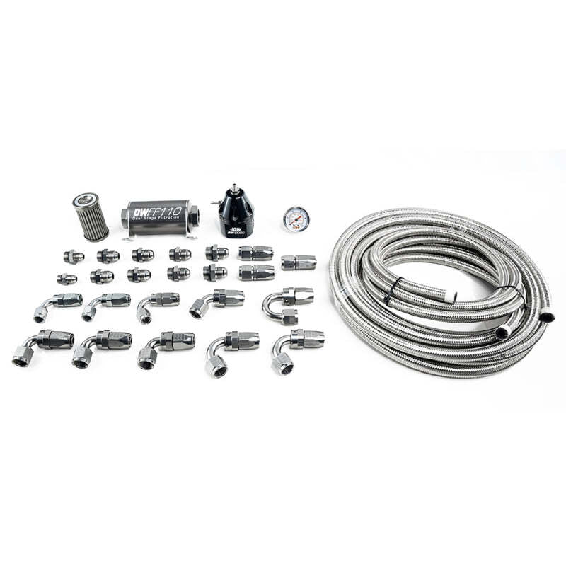 DeatschWerks 11-19 Ford Mustang X2 Series CPE Plumbing Kit - 6-603