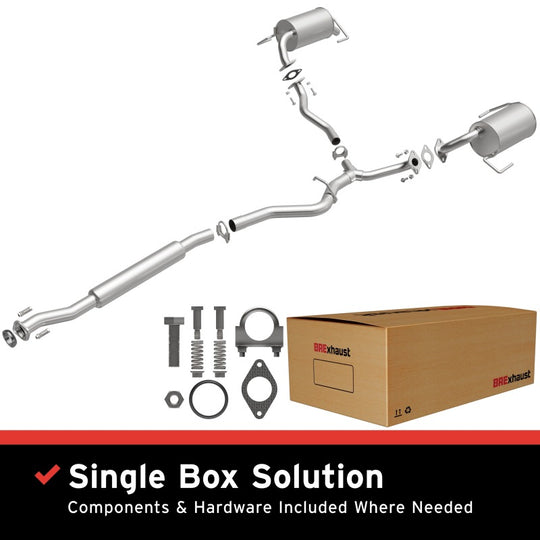 BRExhaust 06-09 Subaru Outback 2.5L Exhaust Kit - 106-0068