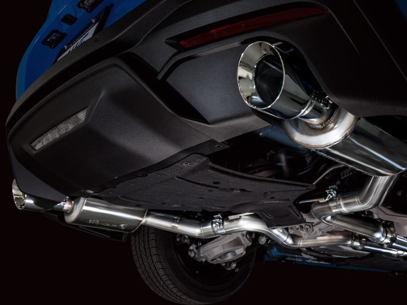 AWE Tuning 2024 Ford Mustang GT Fastback S650 RWD Touring Catback Exhaust w/ Dual Chrome Silver Tips - 3015-32650