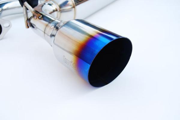 Invidia 88-91 Civic EF9 3DR 60mm (101mm tip) Titanium Tip Cat-back Exhaust - HS88HC3GTT