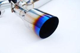 Invidia 88-91 Civic EF9 3DR 60mm (101mm tip) Titanium Tip Cat-back Exhaust - HS88HC3GTT