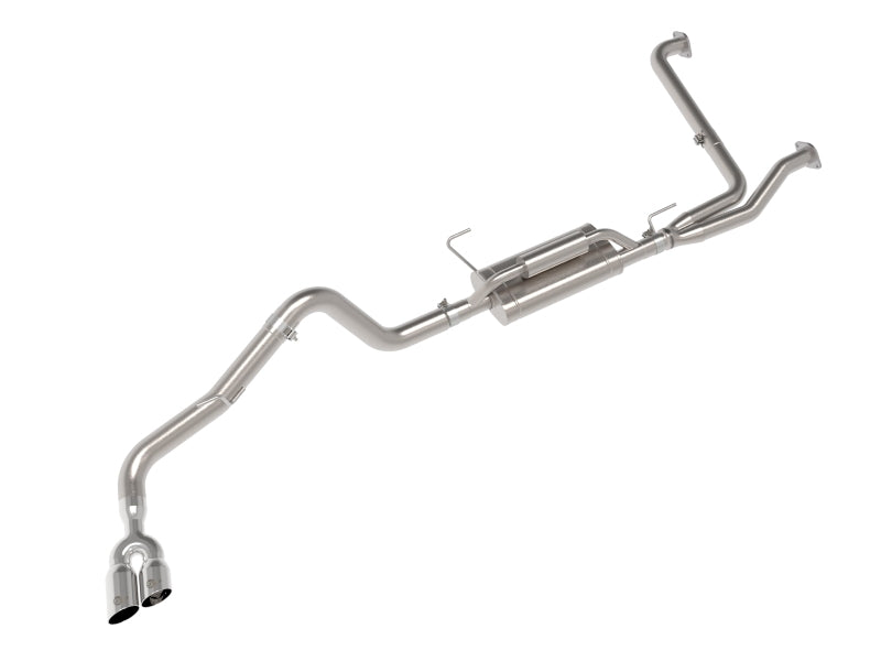 aFe 2022+ Nissan Frontier V6 Vulcan Series SS Cat-back Exhaust w/ Polished Tips - 49-36140-P