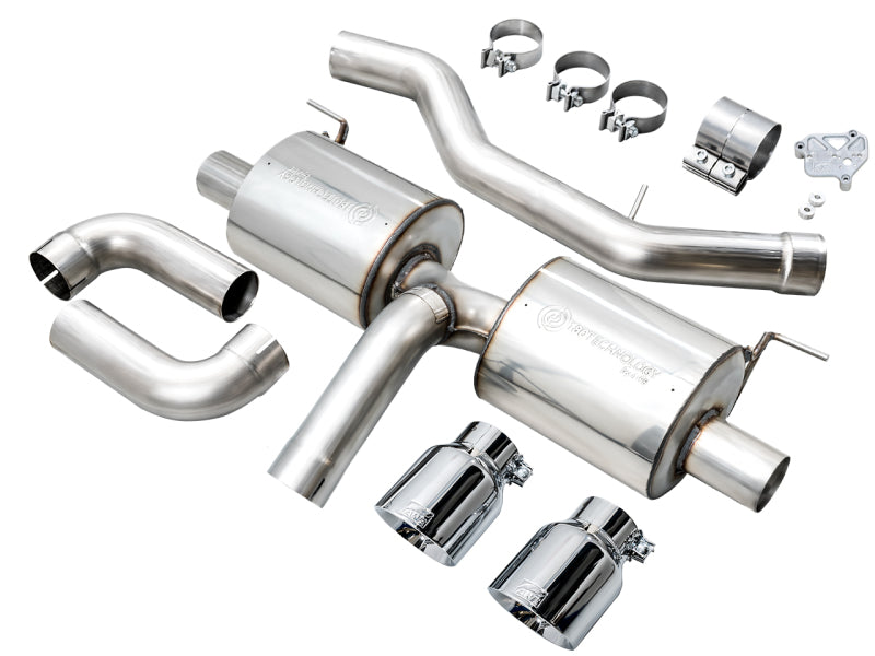 AWE Tuning 19-23 BMW 330i / 21-23 BMW 430i Base G2X Touring Axle-Back Exhaust - Chrome Silver - 3015-32429