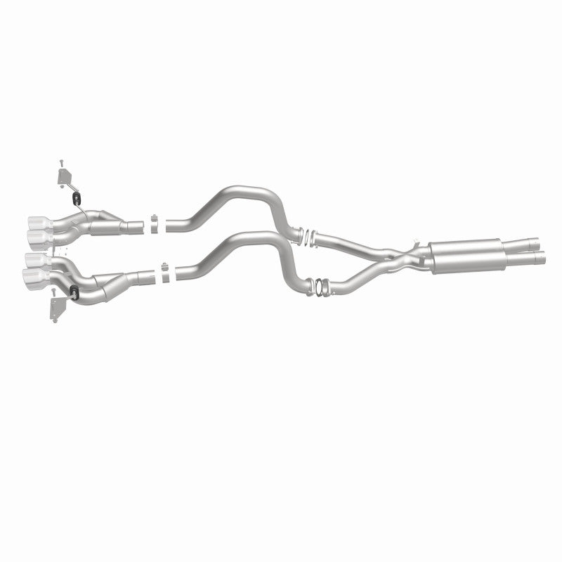 Magnaflow 00-04 Chev Corvette V8 5.7L Comp Series Quad Ctr Rr Exit SS Cat-Back Perf Exhaust - 15281