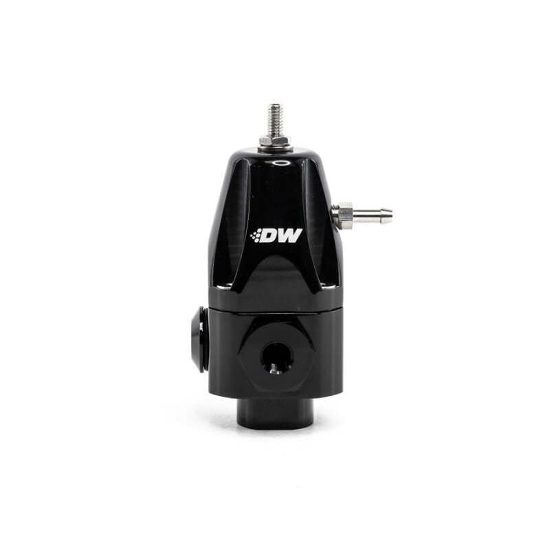 DeatschWerks DWR1000 Adjustable Fuel Pressure Regulator - Black - 6-1000-FRB