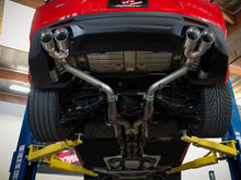 Load image into Gallery viewer, aFe POWER MACH Force-Xp 3in Axle-Back Exhaust 16-20 Chevrolet Camaro SS V8 6.2L w/o Mufflers - Black - 49-44119NM-B