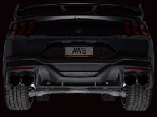 Load image into Gallery viewer, AWE 2024 Ford Mustang Dark Horse S650 RWD Track Edition Cat-Back Exhaust w/ Quad Diamond Black Tips - 3020-43375