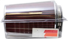 Load image into Gallery viewer, K&amp;N Universal Air Filter Chrome Round Tapered Red - 4in Flange ID x 1.125in Flange Length x 9.5in H - RG-1002RD