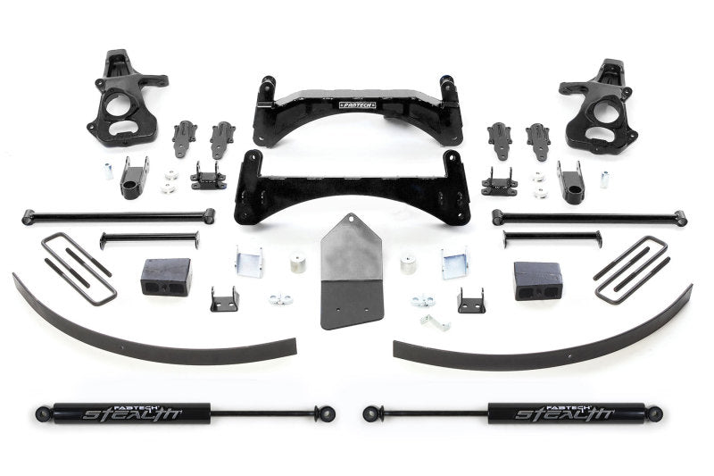 Fabtech 07-13 GM C1500 P/U w/o Autoride 2WD 6in Basic Sys w/Stealth - K1027M