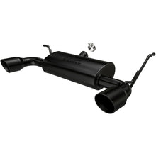 Load image into Gallery viewer, MagnaFlow 07-17 Jeep Wrangler JK 3.8/3.6L Dual Split Rear Exit Black Axle-Back Exhaust - 15160