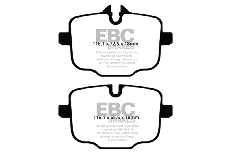 EBC 2021+ BMW M3/M4 3.0TT (G80/G82/G83) Bluestuff Rear Brake Pads - DP52089NDX