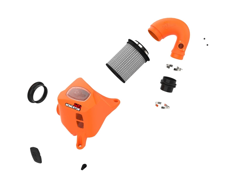 aFe 15-25 Toyota Hilux L4 2.8L (td) Momentum HD Orange Edition Intake w/ Pro DRY S Filter (MOQ 12) - 50-70063DN