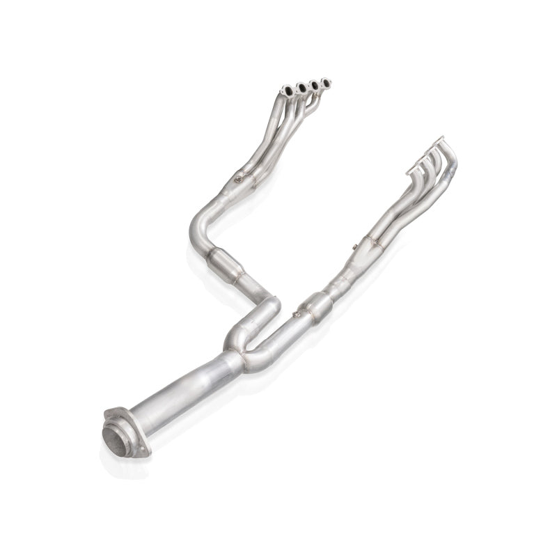 Stainless Works 2020-21 Silverado HD 6.6L 1-7/8in Long Tube Header Kit Factory Connect - CT220HSTCATY