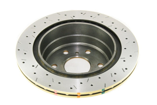 DBA 06-08 Chevrolet Silverado/GMC Sierra 4000 Series Drilled and Slotted Rear Rotor - DBA42011XS