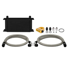 Load image into Gallery viewer, Mishimoto Universal 19 Row Thermostatic Oil Cooler Kit - Black - MMOC-ULTBK