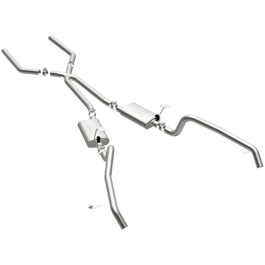 MagnaFlow Sys Cat-Back 67-72 F-Body 2.50inch w/Tru-X - 15896