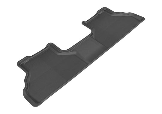 3D MAXpider 2007-2013 BMW X5/X6 E70/E71 Kagu 2nd Row Floormats - Black - L1BM05121509