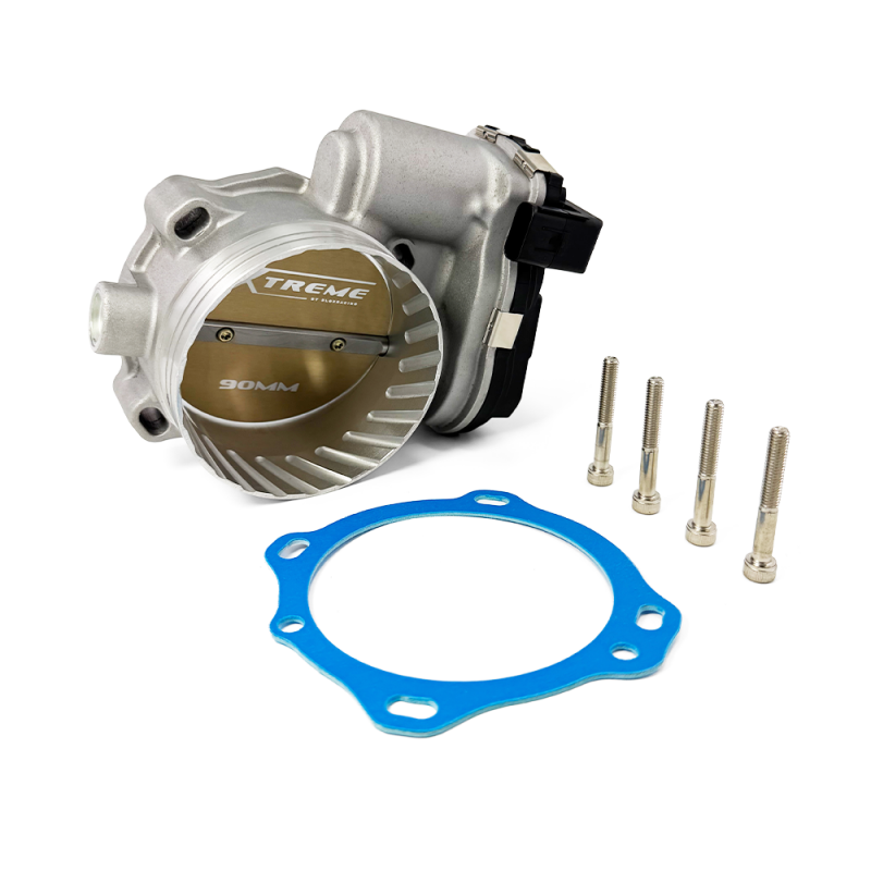 BLOX Racing 15-17 Ford Mustang 5.0 / Ford F150 5.0L V8 Coyote Truck XTREME 90mm DBW Throttle Body - BXIM-00295-SI