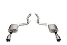 Load image into Gallery viewer, Corsa 24+ Ford Mustang GT Touring Axle-Back Ex.Sys 3.0in Dual Rear Exit w/4.5in Straight Cut Tips - 21257