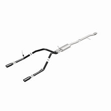 Load image into Gallery viewer, MagnaFlow SYS Cat-Back 4in Black Dual Split Rear Tips 14-15 Chevy Silverado/GMC Sierra 4.3L-5.3L - 15361