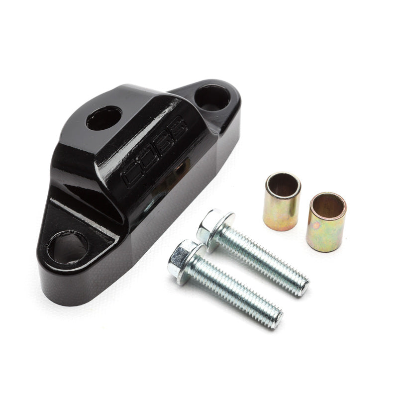 Cobb Subaru STI 6MT Stage 2+ Drivetrain Package w/Weighted Black Knob + White/Race Red Lockout - 215X02P-WK-BK-RDWT