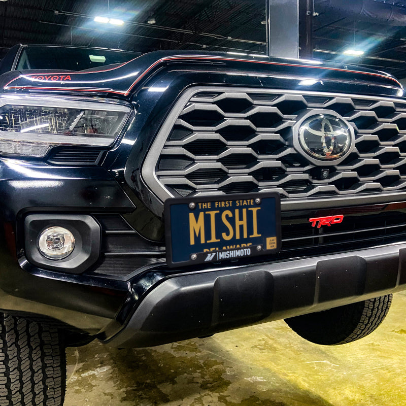 Mishimoto 16-23 Toyota Tacoma License Plate Relocation Kit - MMLP-TAC-16