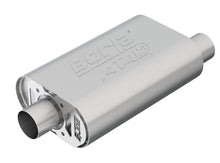 Load image into Gallery viewer, Borla CrateMuffler STOCK SBC 283/327/350 ATAK 2.5in Offset/Center 14in x 4.35in x 9in Oval Muffler - 400850