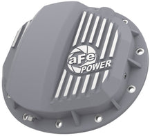 Load image into Gallery viewer, aFe Pro Series GMCH 9.5 Rear Diff Cover Raw w/ Machined Fins 19-20 GM Silverado/Sierra 1500 - 46-71140A
