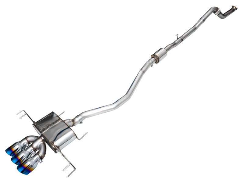 AWE 24-26 Acura Integra Type S Touring Edition Triple Vapor Blue Exhaust - 3015-59335