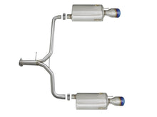 Load image into Gallery viewer, aFe Takeda 2.25-1.75in 304 SS Axle-Back Exh w/Blue Flame Tips 13-17 Honda Accord Sport Sedan I4-2.4L - 49-36604-L