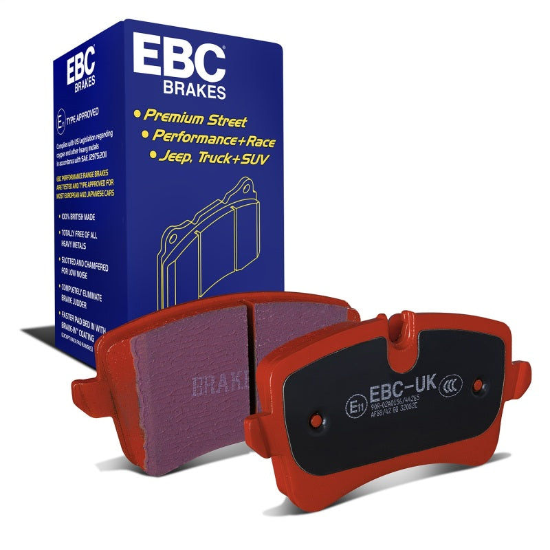 EBC 11 Audi A6 2.0 Turbo Redstuff Rear Brake Pads - DP32082C