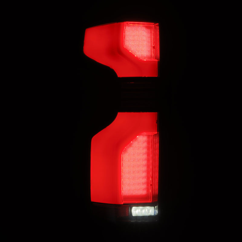 AlphaRex 19-24 Chevy Silverado 1500 / 20-24 2500HD/3500HD LUXX-Series LED Tail Lights Red - 620068