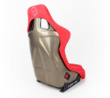Load image into Gallery viewer, NRG FRP Bucket Seat ULTRA Edition - Large (Red Alcantara/Gold Glitter Back) - FRP-302RD-ULTRA