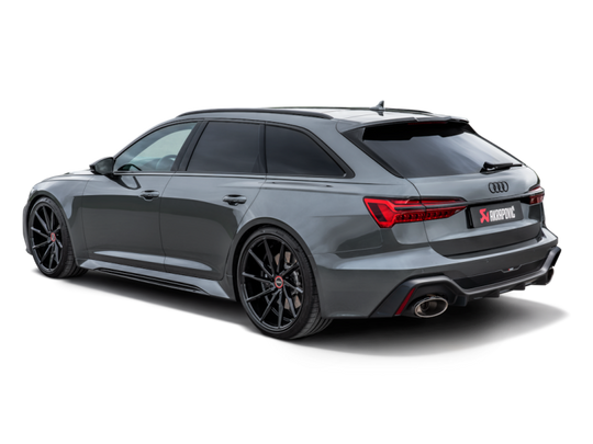 Akrapovic 2023 Audi RS6 Avant (C8) Evolution Line Cat Back (Titanium) (Req Link Pipe Set) - S-AU/T/2H