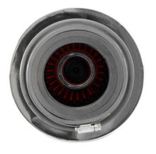 Load image into Gallery viewer, K&amp;N Universal Air Filter Chrome Round Tapered Red - 4in Flange ID x 1.125in Flange Length x 9.5in H - RG-1002RD