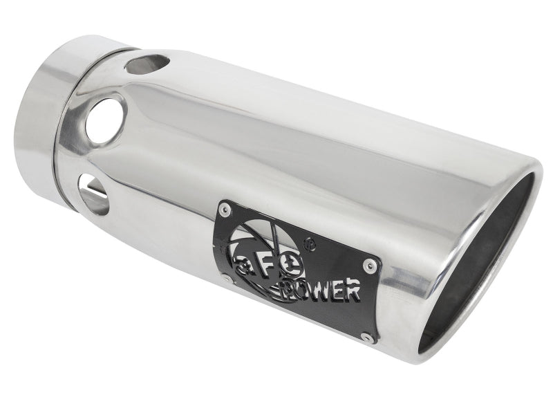 aFe LARGE Bore HD Exhausts DPF-Back SS-409 EXH DB Ford Diesel Trucks 11-12 V8-6.7L (td) - 49-13028