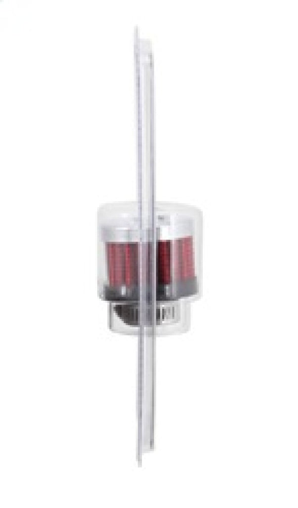 K&N Rubber Base Crankcase Vent Filter - 0.55in Flange ID 1.375in OD 1.125in Height - 62-2480