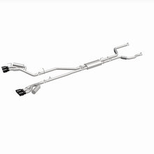Load image into Gallery viewer, MagnaFlow 20-21 Ford Explorer 3.0L V6 Dual Exit Quad Black Chrome Tip Street Series Cat-Back Exhaust - 19515