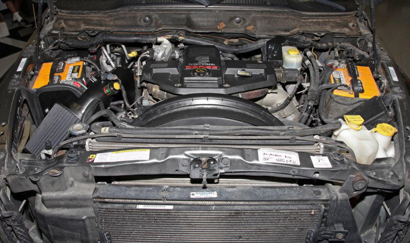 K&N 07-09 Dodge Ram Pickup 2500/3500 6.7L DSL Black Performance Intake Kit - 71-1557