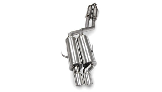 Corsa 1992-1999 BMW 325i/is Coupe E36 Polished Sport Cat-Back Exhaust - 14553