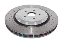 Load image into Gallery viewer, DBA 16-20 Lexus GS F Front 5000 Series Cross Drilled Rotor w/Silver Hat - DBA52788SLVXD