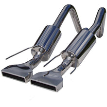 Load image into Gallery viewer, MBRP 2005-2008 Chev Corvette Dual Muffler Axle Back Rectangular Tips - S7002304