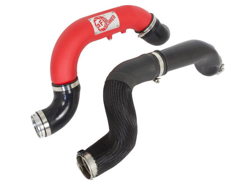 aFe BladeRunner Red Intercooler Tubes Combo 2016 GM Colorado/Canyon I4-2.8L (td) - 46-20264-R