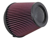 Load image into Gallery viewer, K&amp;N Filter Universal Air Filter Carbon Fiber Top With 6in Flange x 7.5in Base x 6in H - RP-5168